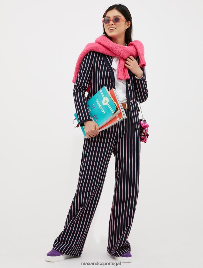 acessório ponto MAX&Co. mulheres bolsa de ombro com lantejoulas rosa B40R64999