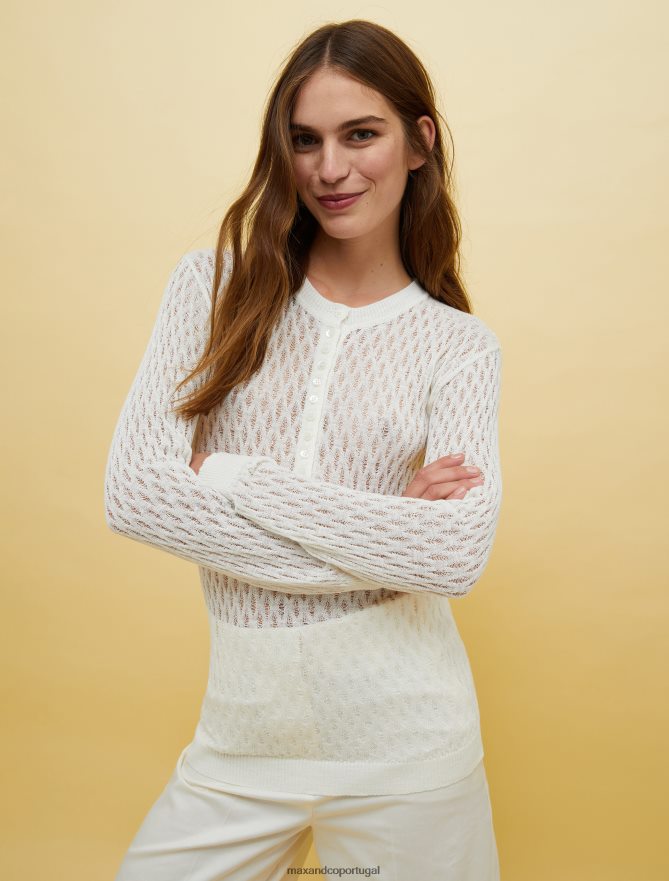 vestuário ponto MAX&Co. mulheres pessoas, lugares, blusa de malha colorida céu azul B40R64321